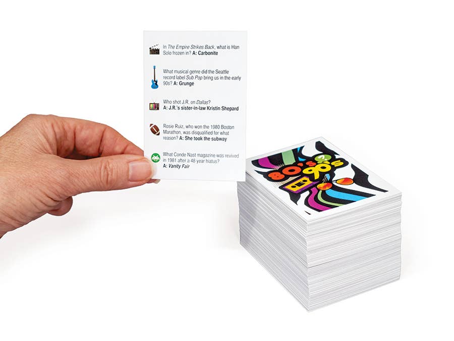 80s 90s Trivia Game: A Totally Radical Blast from the Past!