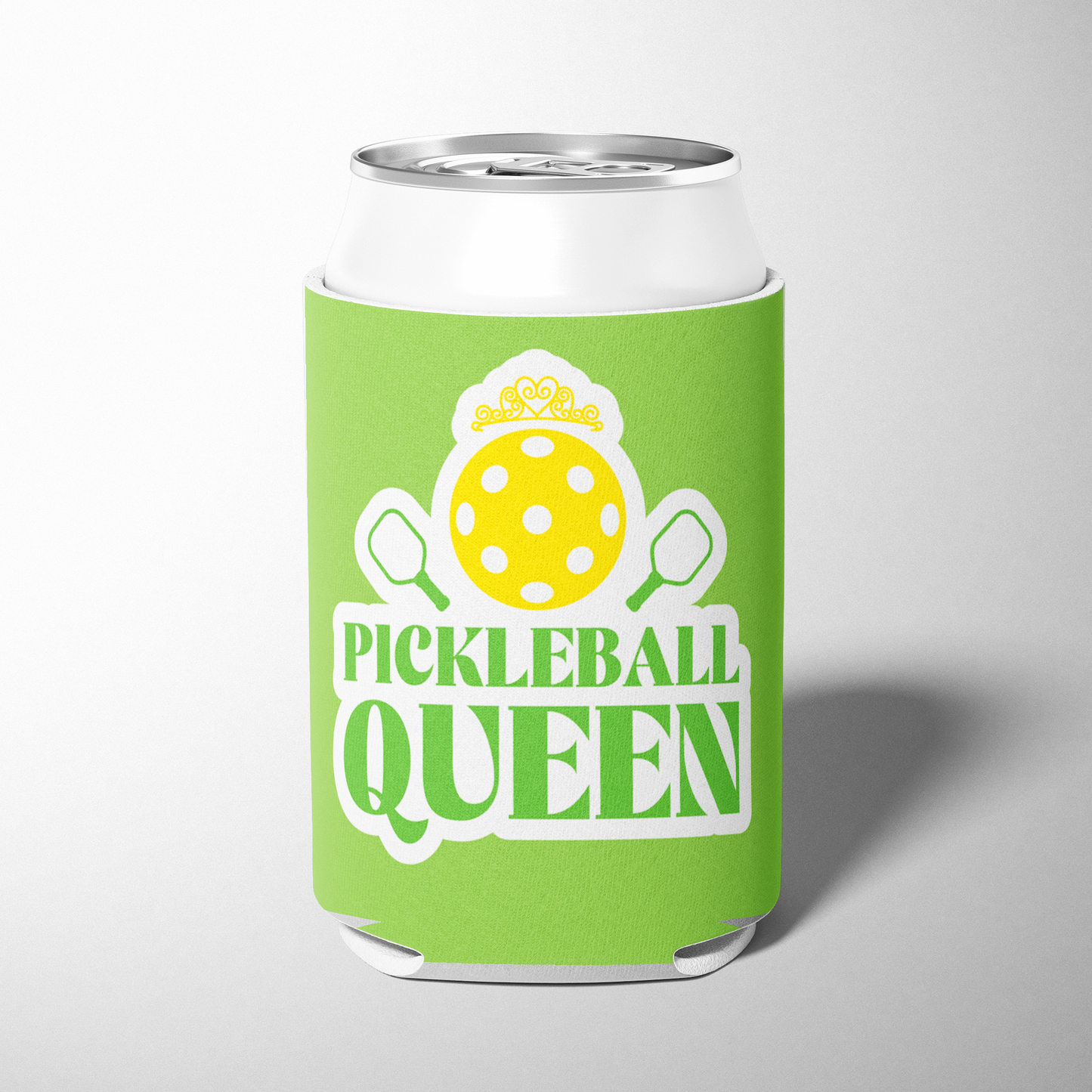 Queen of Pickleball Pickleball Can Cooler