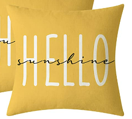 Hello Sunshine Pillow Case