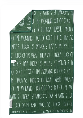 Pinch Me Double-Sided Hand Towel from Crae Home