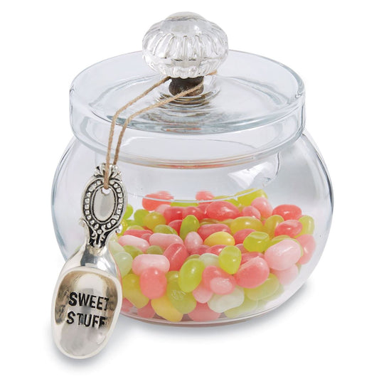 Door Knob Glass Sweet Jar Set