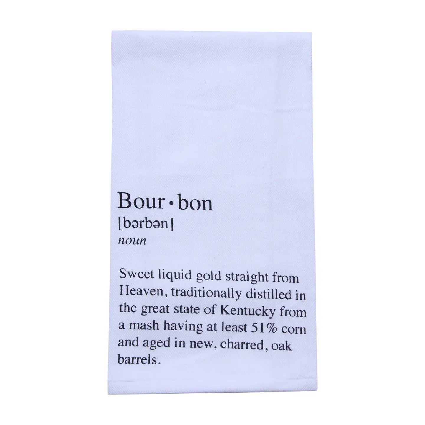 Define Bourbon Tea Towel