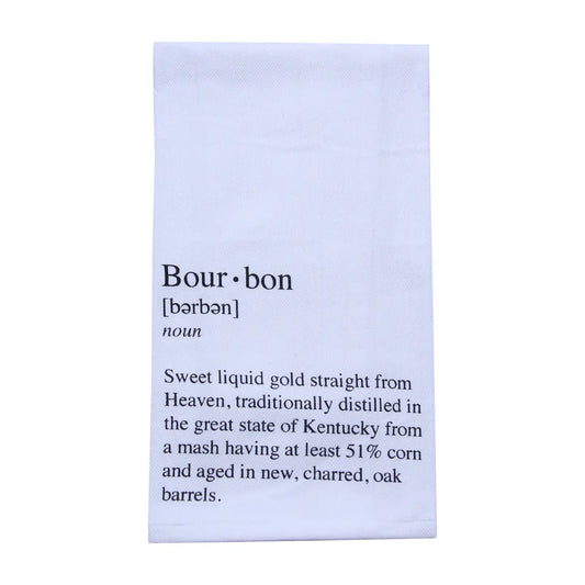 Define Bourbon Tea Towel