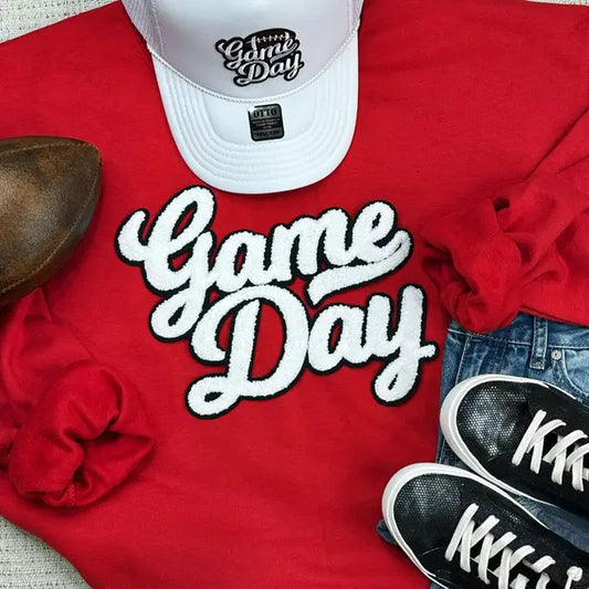 Game Day Chenille Patch Sweatshirt