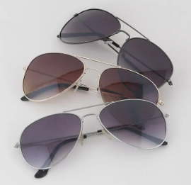 Gradient Aviator Sunglasses