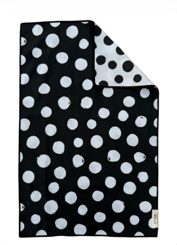 Polka Dottie Reversible Hand Towel from Crae Home