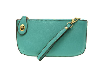 Mayan Greeen Mini Crossbody/Wristlet Bag