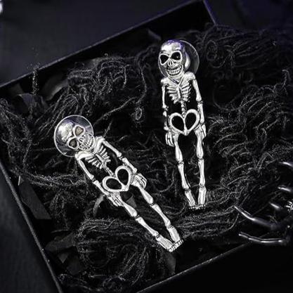 Skeleton Halloween Earrings