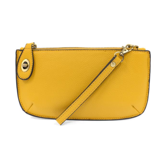 Goldenrod Mini Crossbody, Wristlet Clutch by Joy Susan