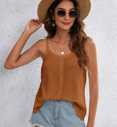 SALE Waffle Knit Cami Top