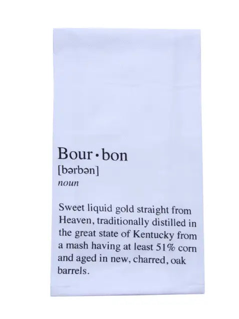 Define Bourbon Tea Towel