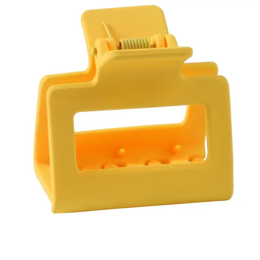 Yellow Square Macaron Shark Clip