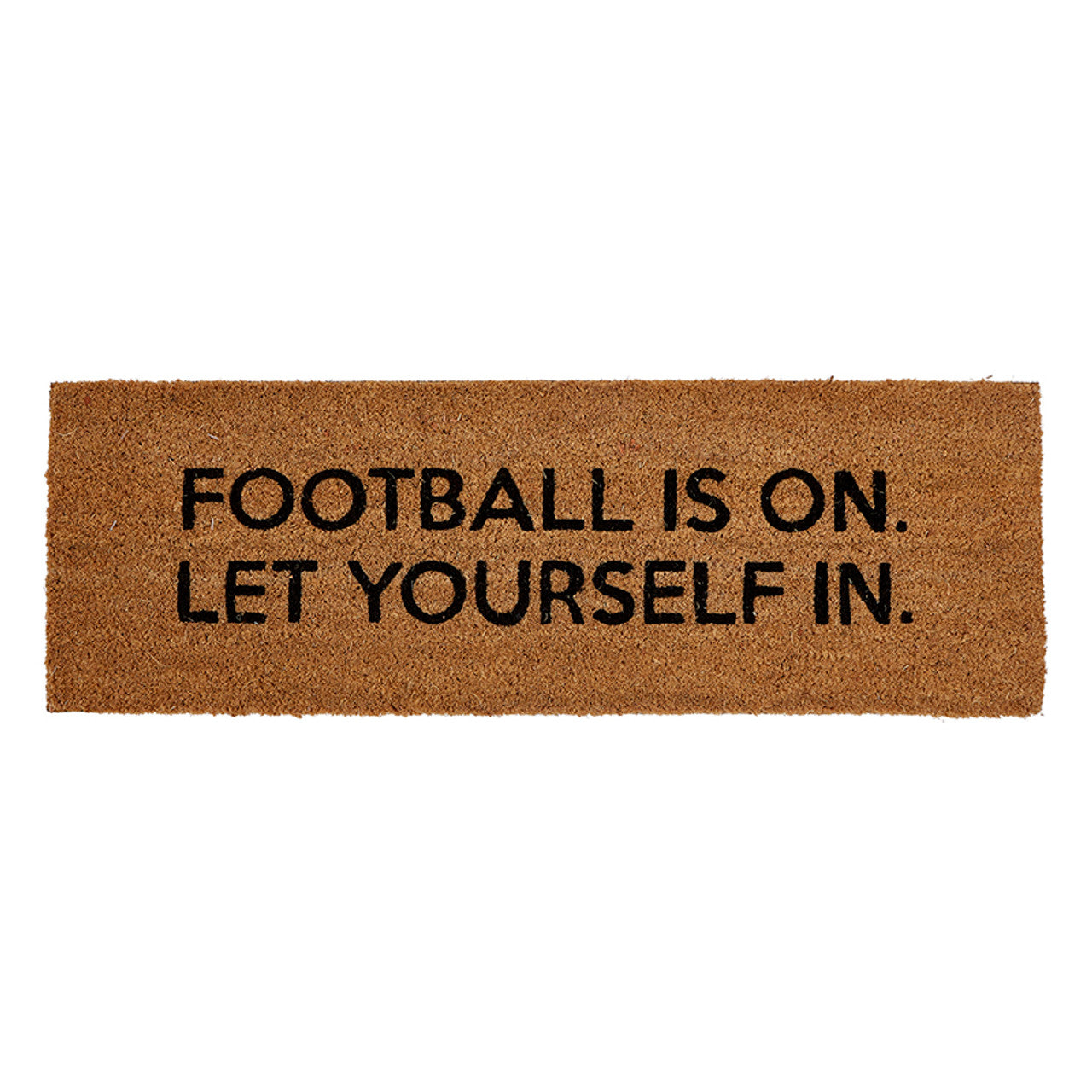 Door Mat - Football Is On