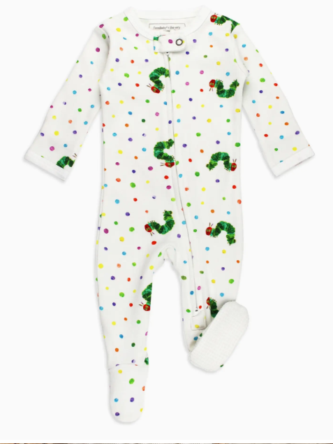 Very Hungry Caterpillar Organic Footie
