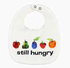 Very Hungry Caterpillar Fruit 2-Layer Reversible Bib