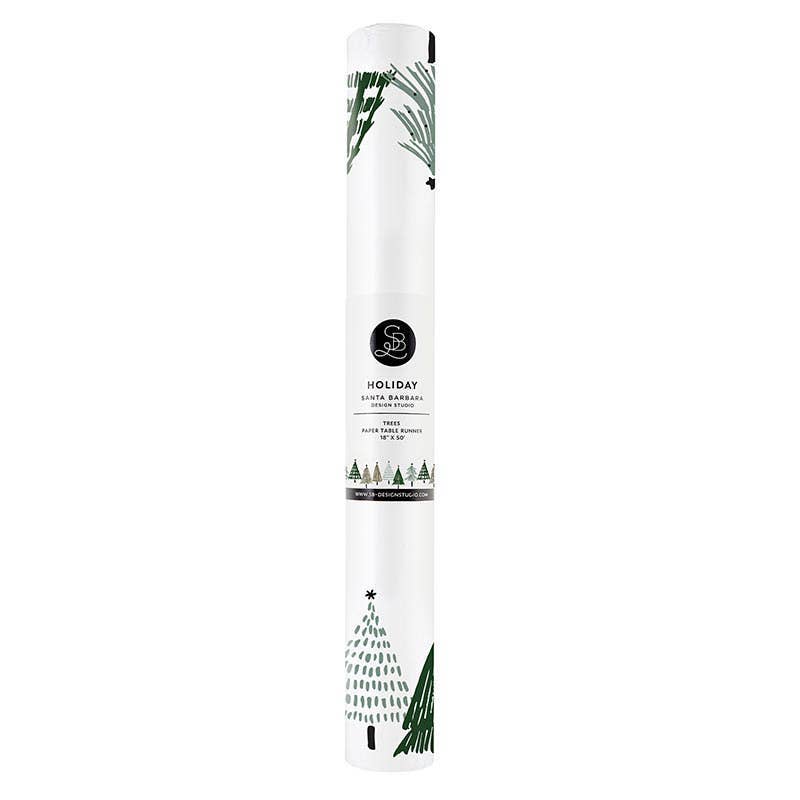 Paper Table Runner - Trees