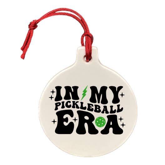 "In My Pickleball ERA" Ornament