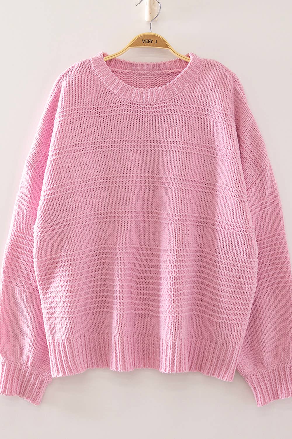 12W3747N-Boat Neck Oversized Knit Sweater: SAGE / S-M-L/2-2-2