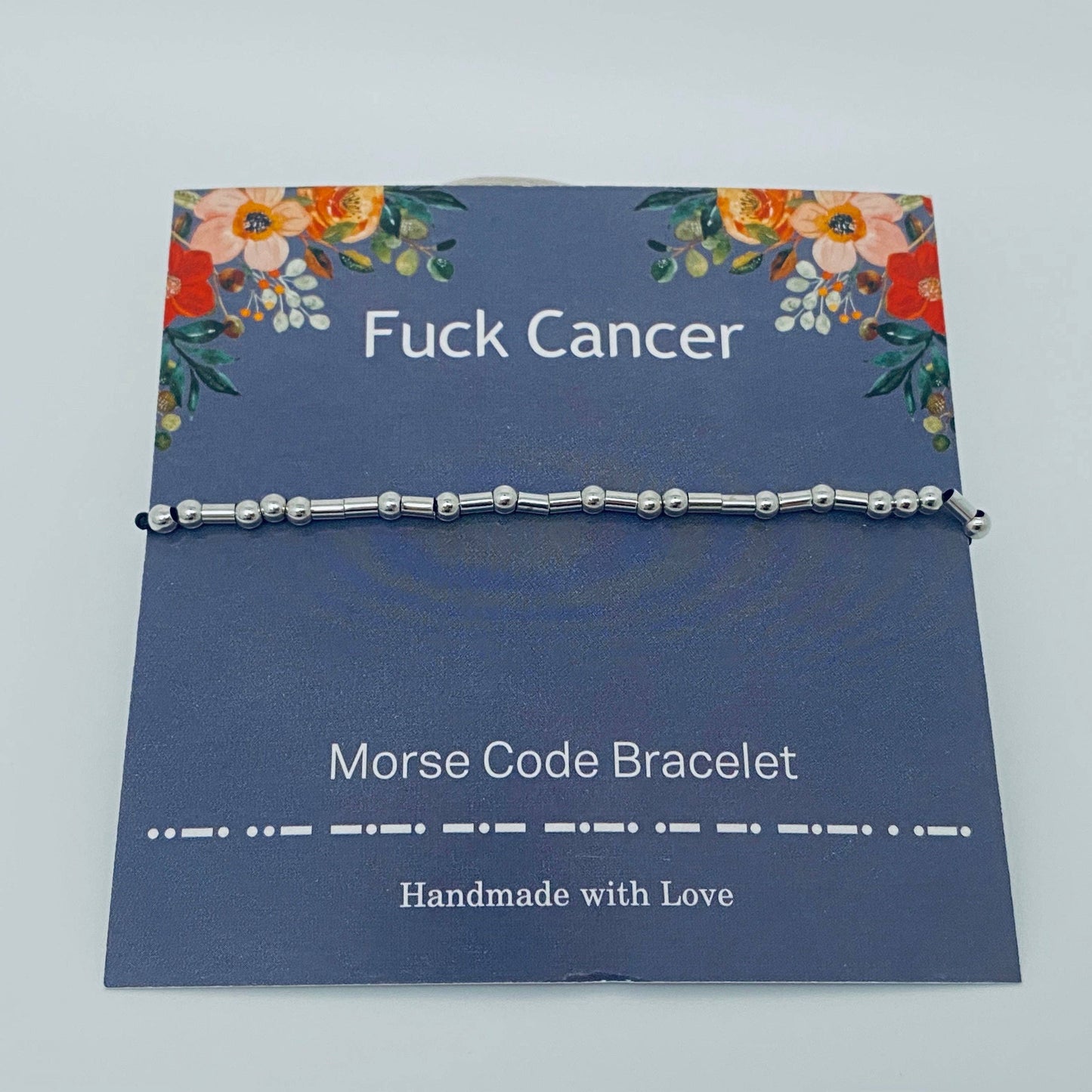 Morse Code Stretch Bracelet: "BFF"