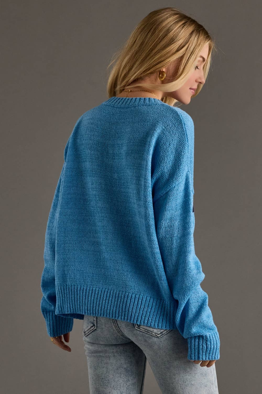 Panache Apparel Co. Blue Lake Life Lightweight Sweater