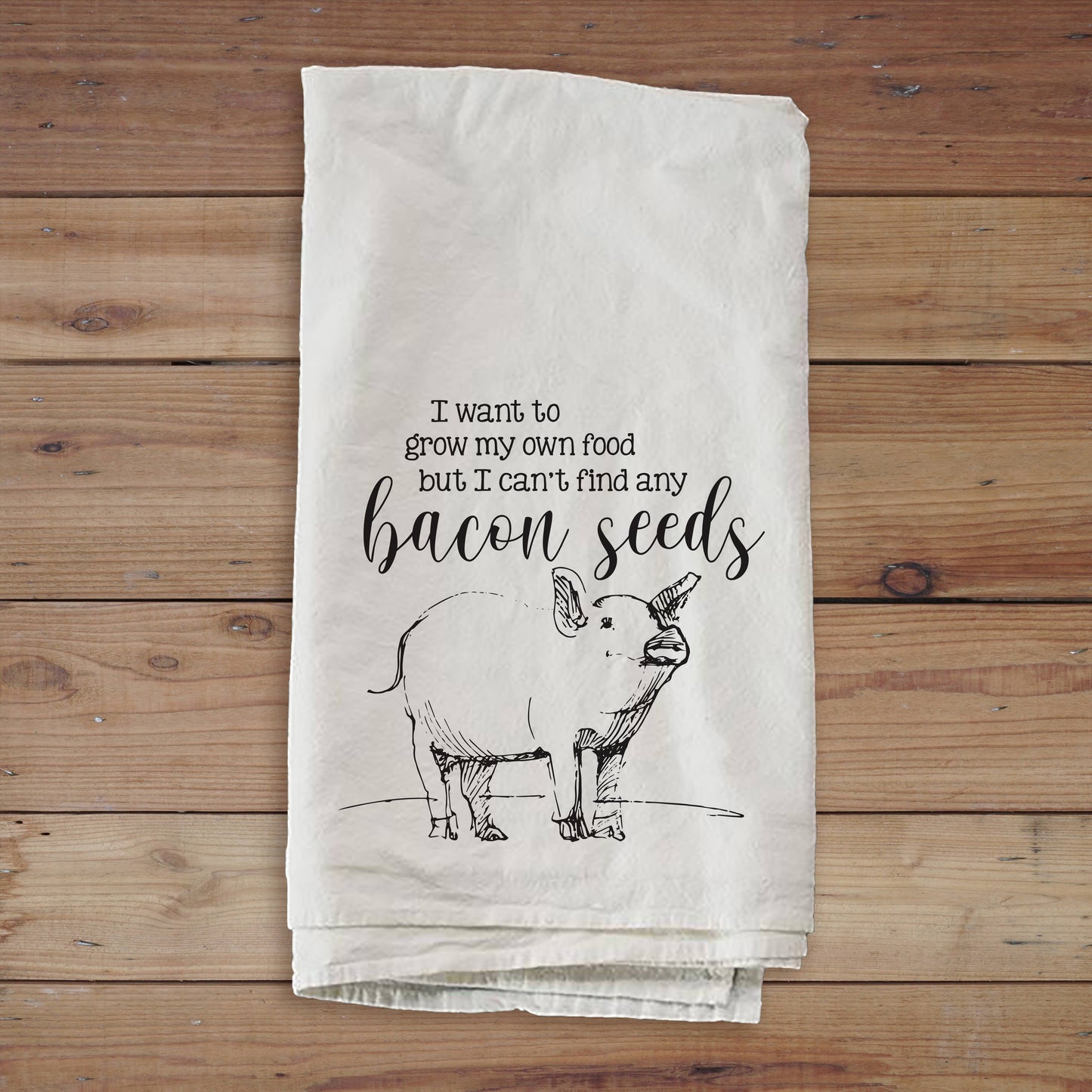 Bacon Seeds Towel