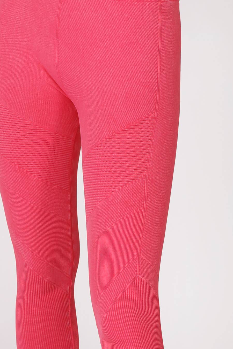 Nikibiki Premium  Moto Jeggings: Vintage Hot Pink