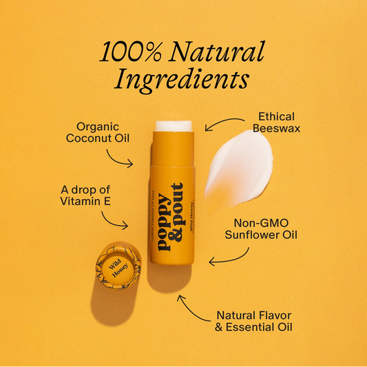Poppy & Pout Lip Care Duo: Wild Honey