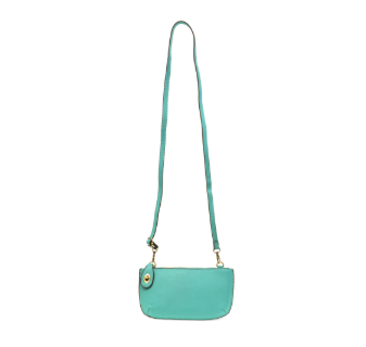 Mayan Greeen Mini Crossbody/Wristlet Bag