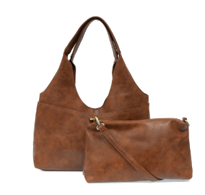 Saddle Val 4-Pocket Hobo Bag, with Removable Crossbody