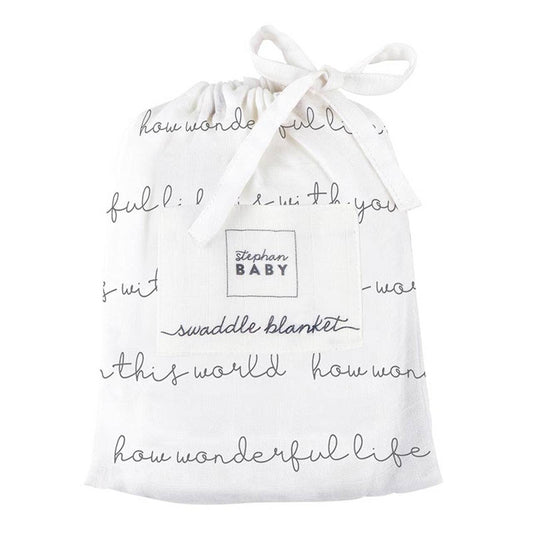 Wonderful Life Swaddle Blanket