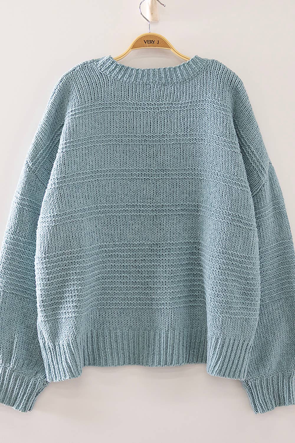 12W3747N-Boat Neck Oversized Knit Sweater: MOCHA / S-M-L/2-2-2