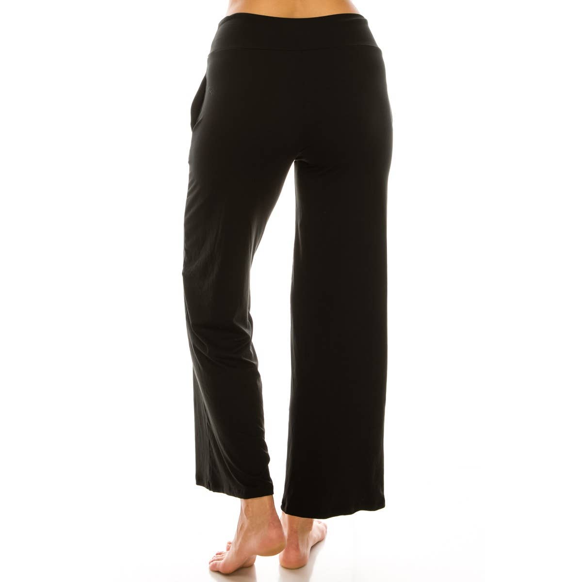 Black Buttery Soft Pajama Pants with Drawstring