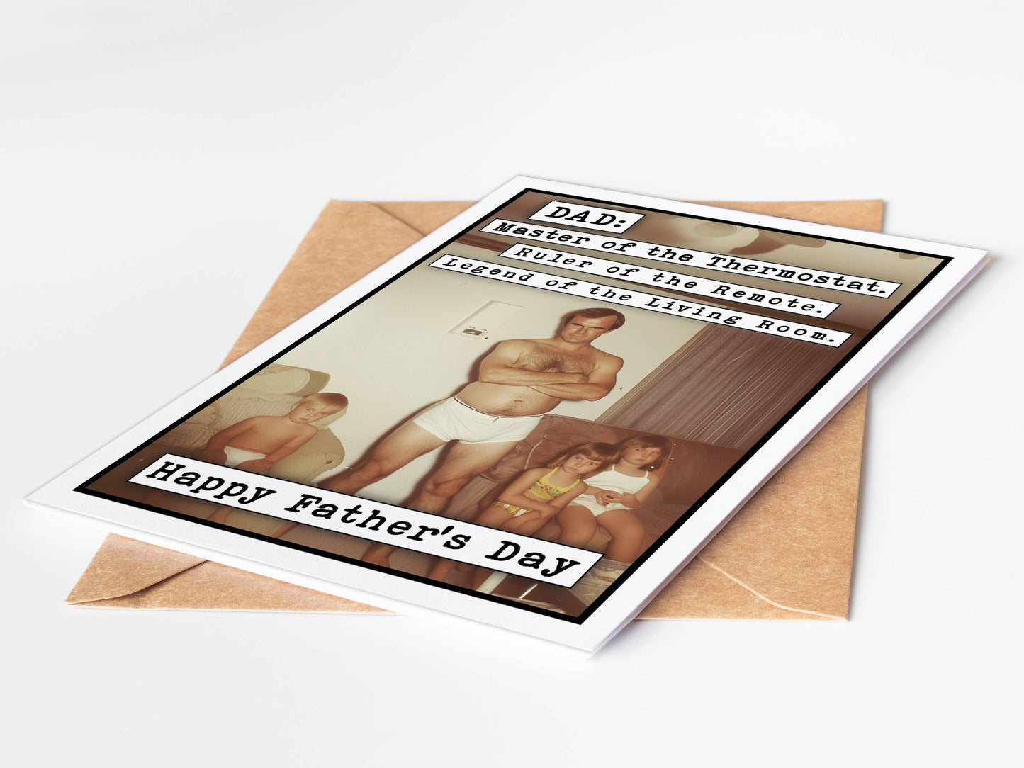 Funny Fathers Day Card | Fathers Day Gifts | Handmade in USA