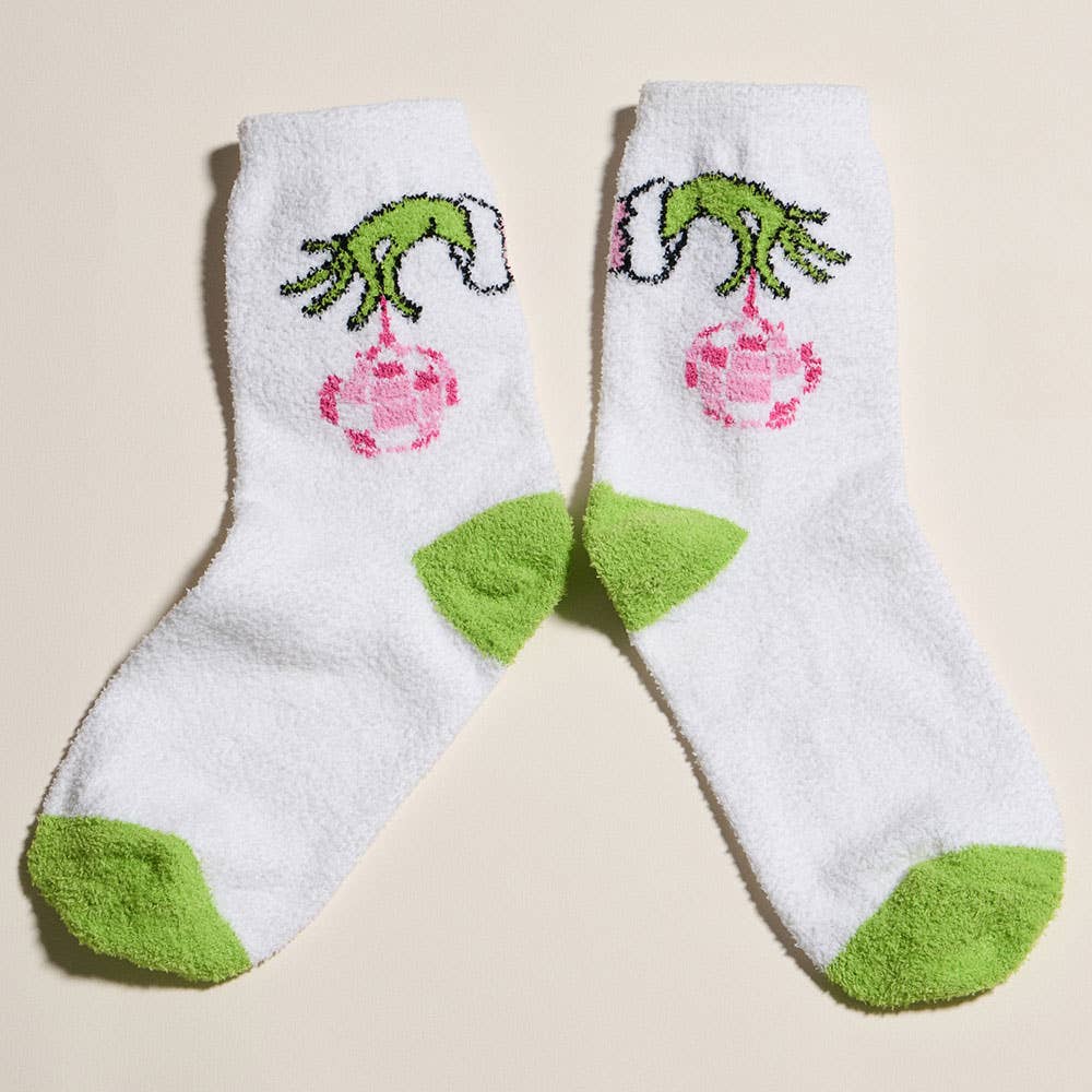 Grinch Christmas Gift Socks Set