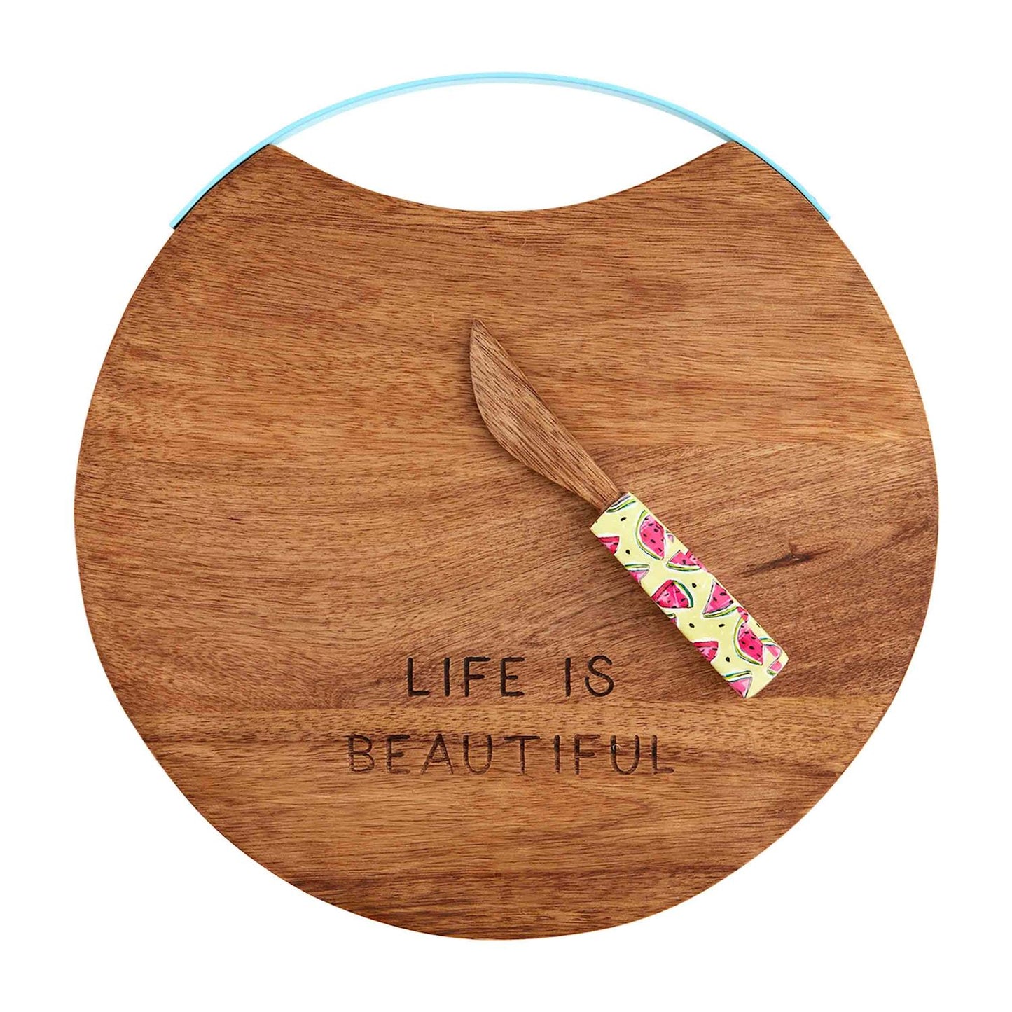 Life Is Beautiful Color Handle Board Set