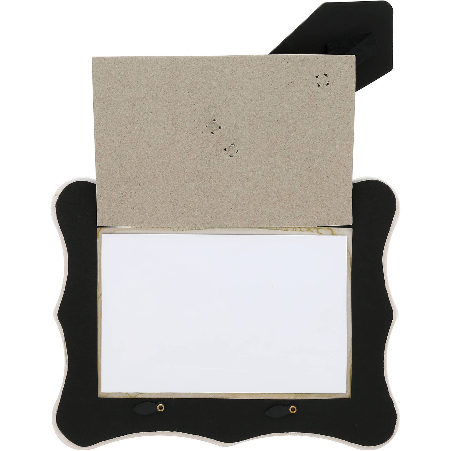 Yellow Pattern - 8.25" x 6.5" Picture Frame (6" x 4" Photo)