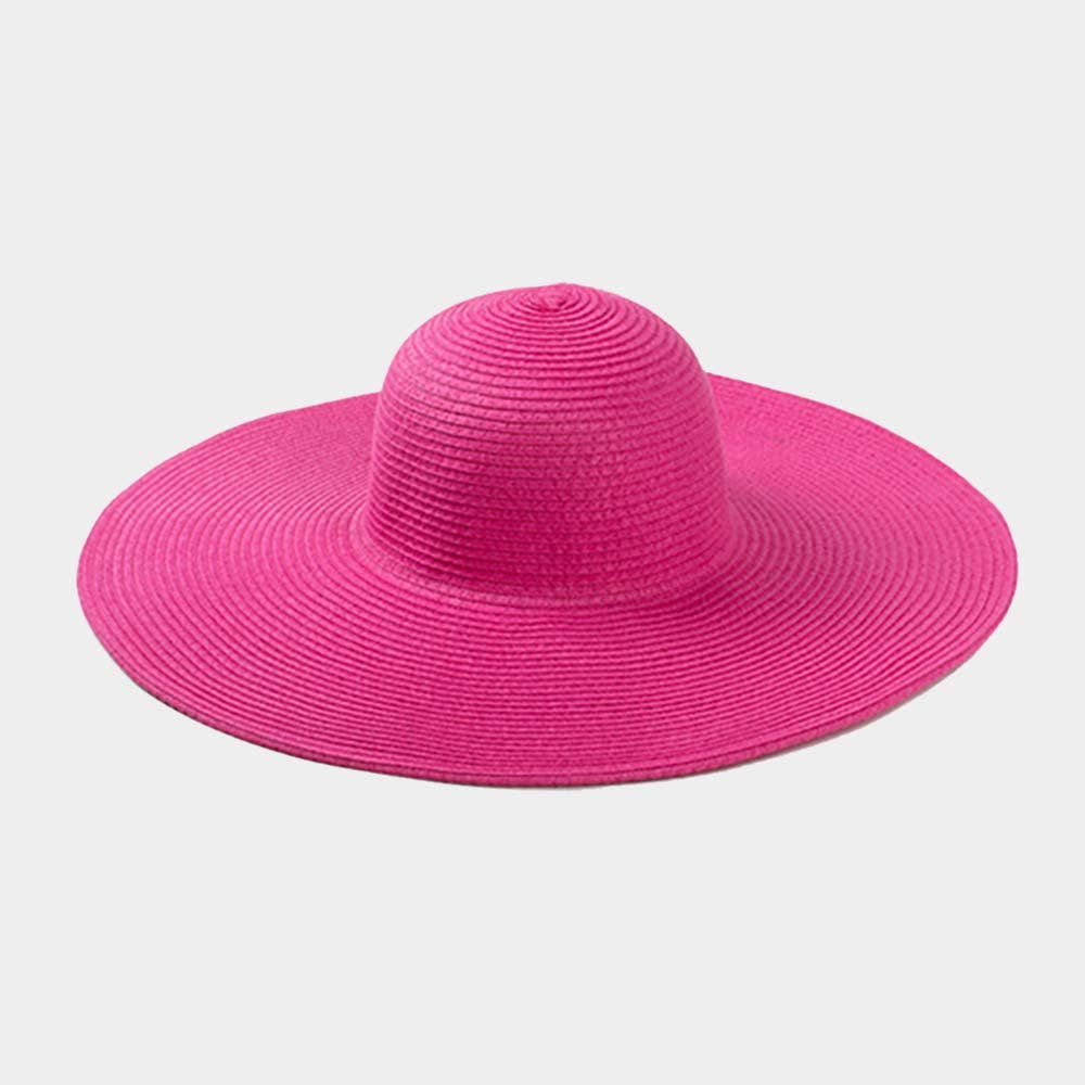 Solid Straw Sun Hat
: Beige