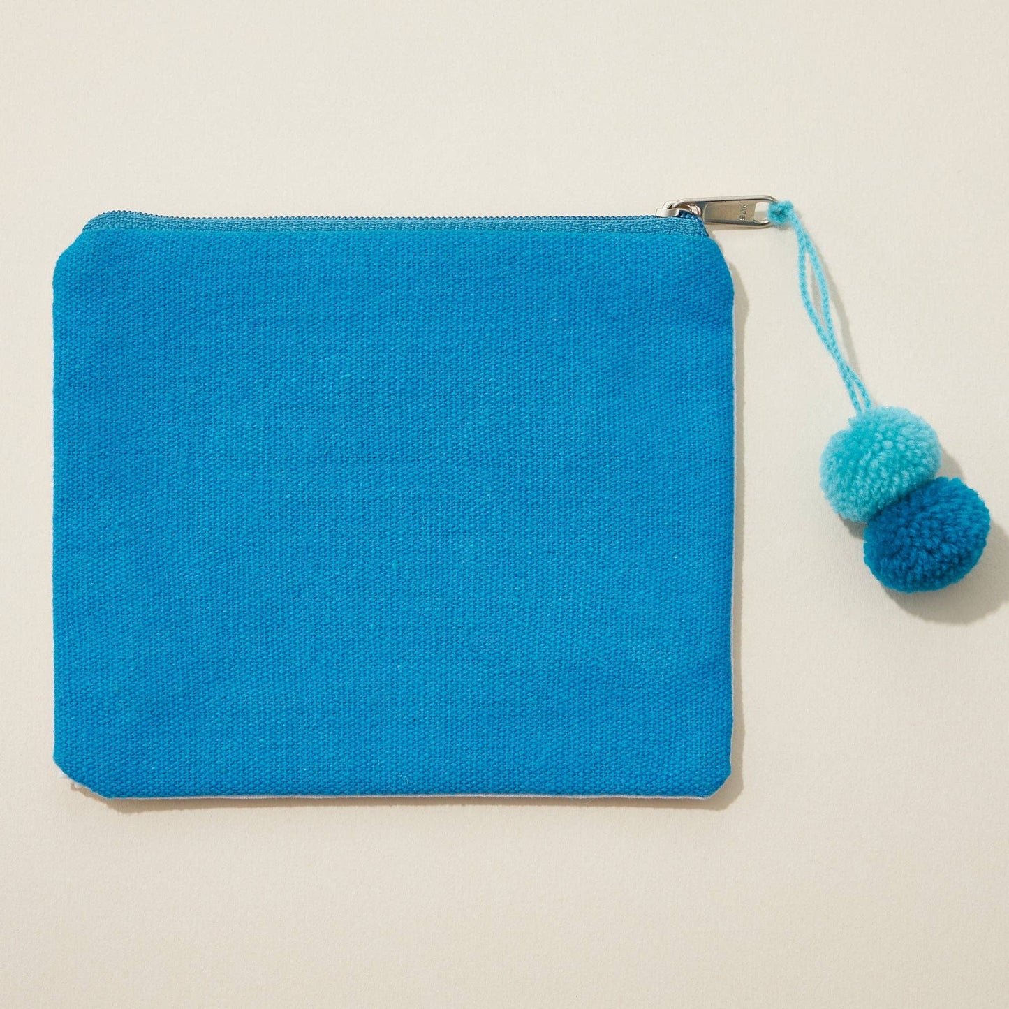 Blue Beaded Coral Reef Pouch