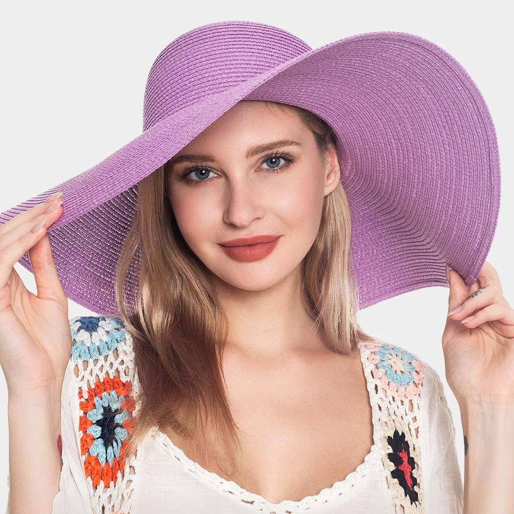 Solid Straw Sun Hat
: Beige
