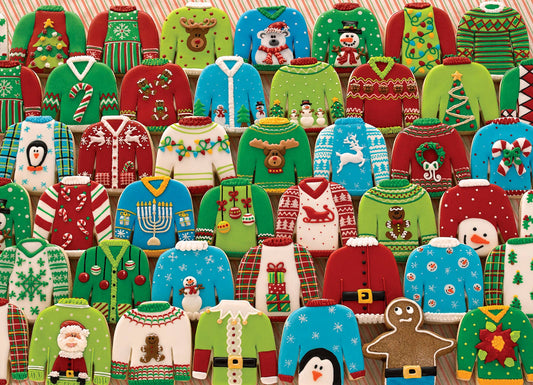 Ugly Xmas Sweaters 1000pc puzzle