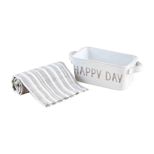 "Happy Day" Mini Baker & Towel Set