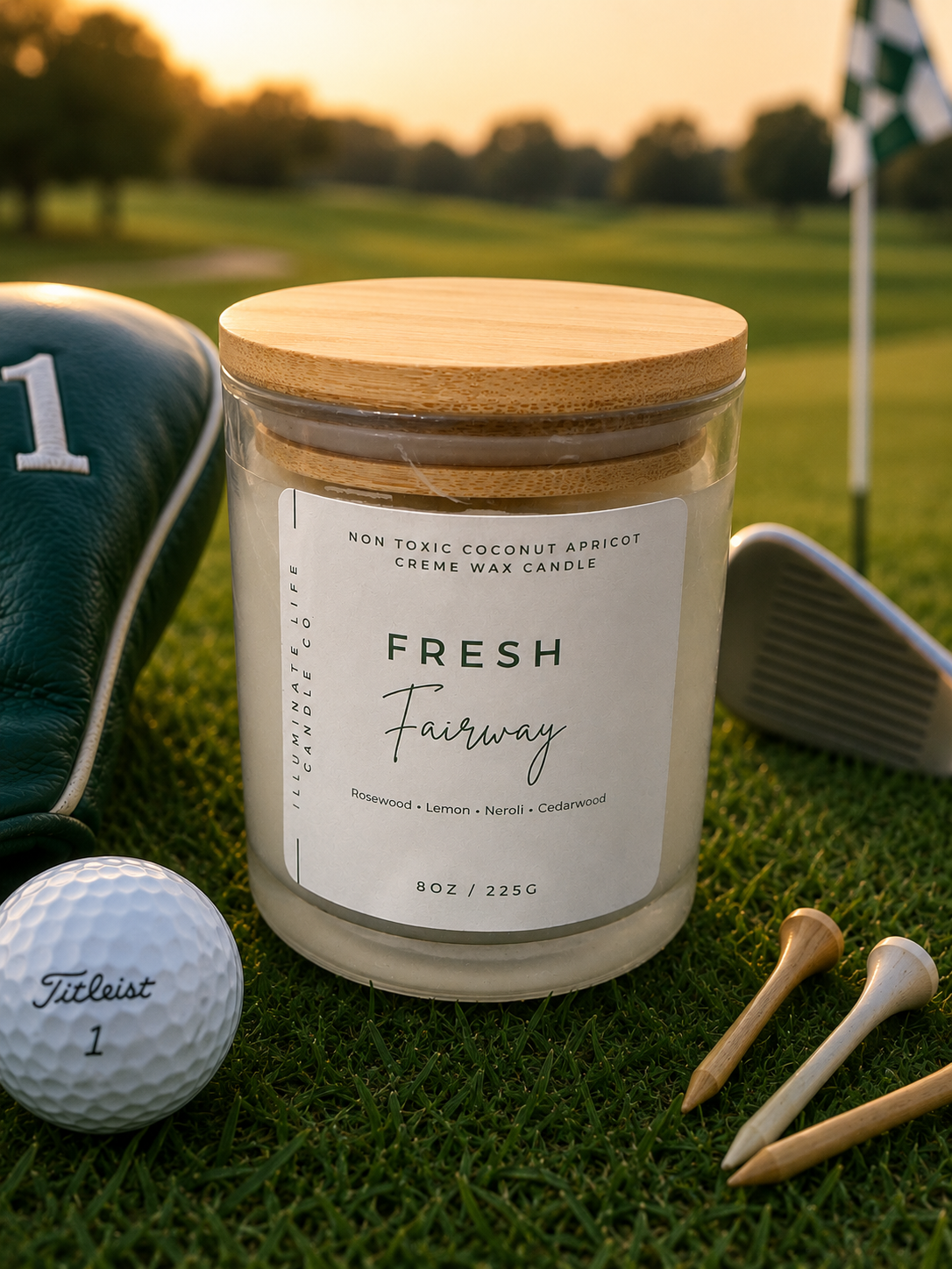 Fresh Fairway Illuminate Life Candle