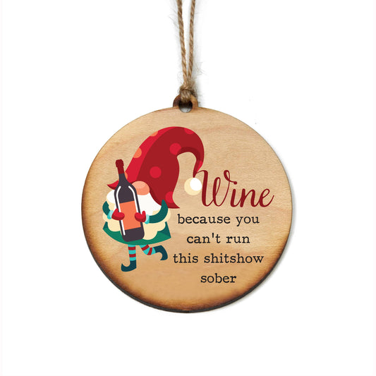 Wine Gnome Ornaments