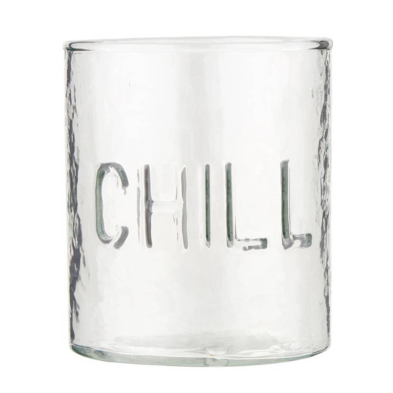 Hammered Rocks Glass - Chill