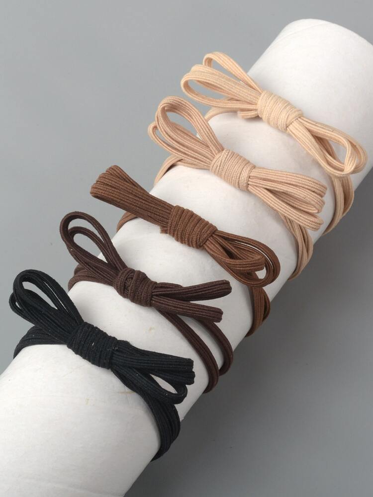 Bow Design Hair Tie Set