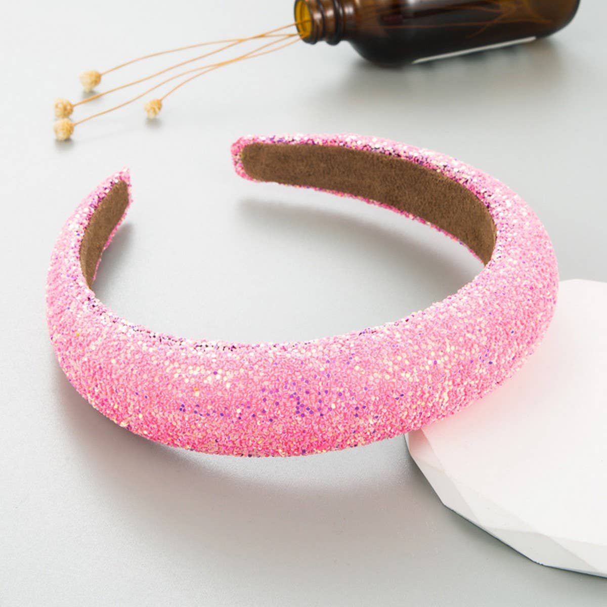 ICE CREAM CAKE ROUND HEAD HOOP HEADBAND_CWAHA07282: Blue / (OS) 1