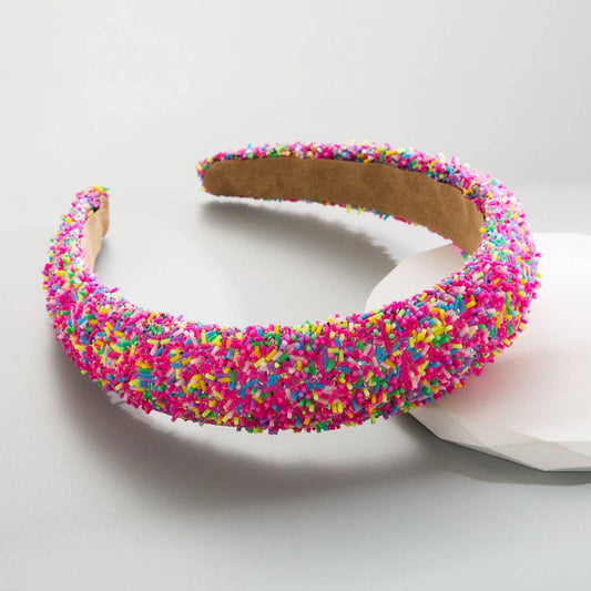 Pink Ice Cream Cake Headband