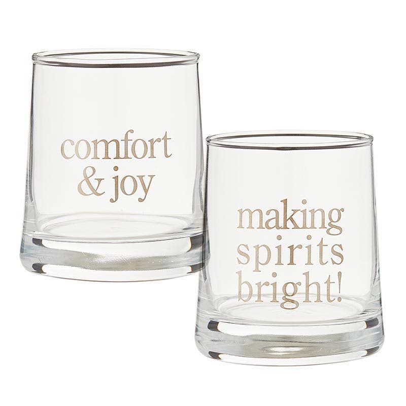 Holiday Rocks Glasses Set: Comfort & Bright