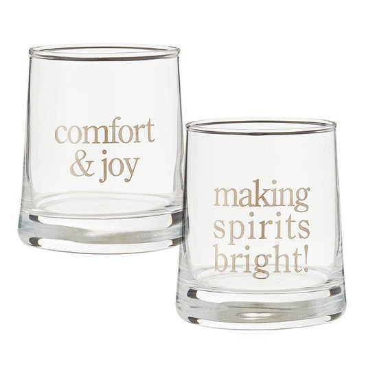 Holiday Rocks Glasses Set: Comfort & Bright