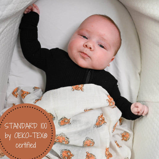 You're Roar-some Baby Swaddle Blanket